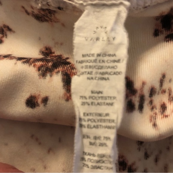 Varley Snakeskin Print Leggings - Picture 5 of 6